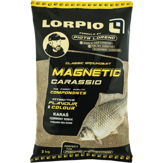 Lorpio Zanęta Magnetic Carassio Red Worm 2kg